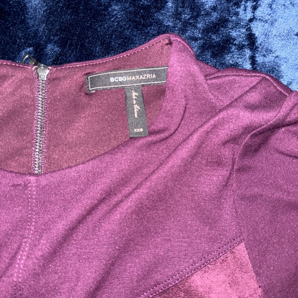 BCBGMaxAzria Rich Purple Top